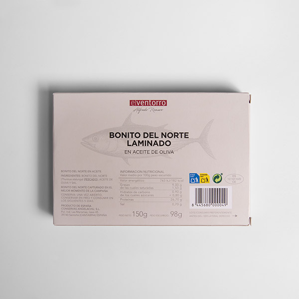 Bonito del Norte Laminado